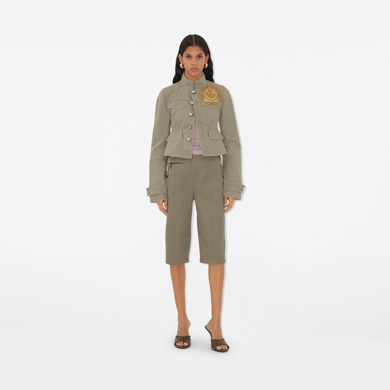 Burberry Check Trim Stretch Cotton Vest outlook