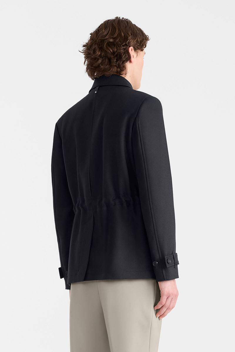 JUDSON Wool Gabardine Safari Jacket 6