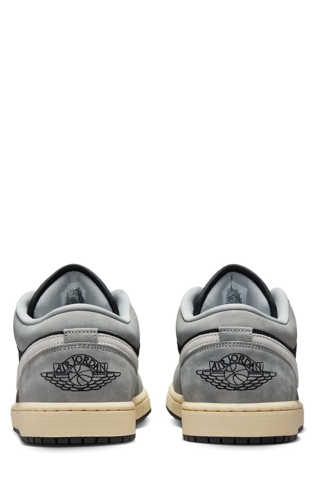 Nike Air Jordan 1 Low SE Sneaker in Light Smoke Grey/Black at Nordstrom - 5