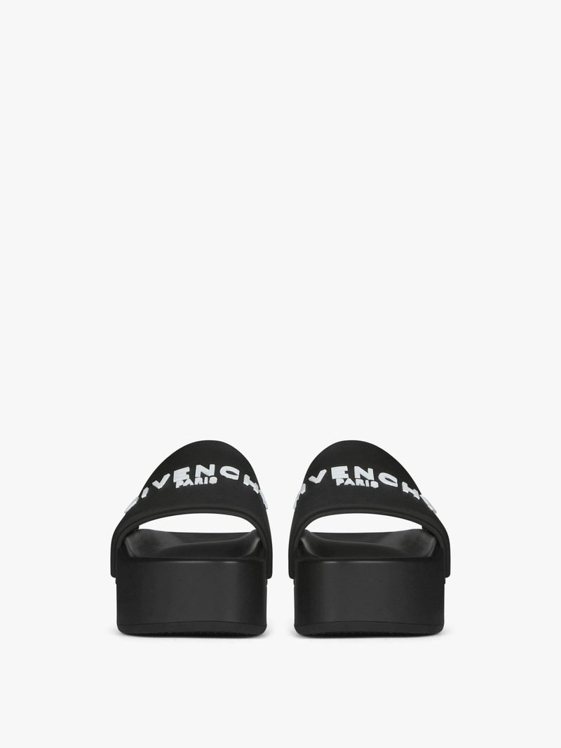 GIVENCHY PARIS SANDALS IN RUBBER 2