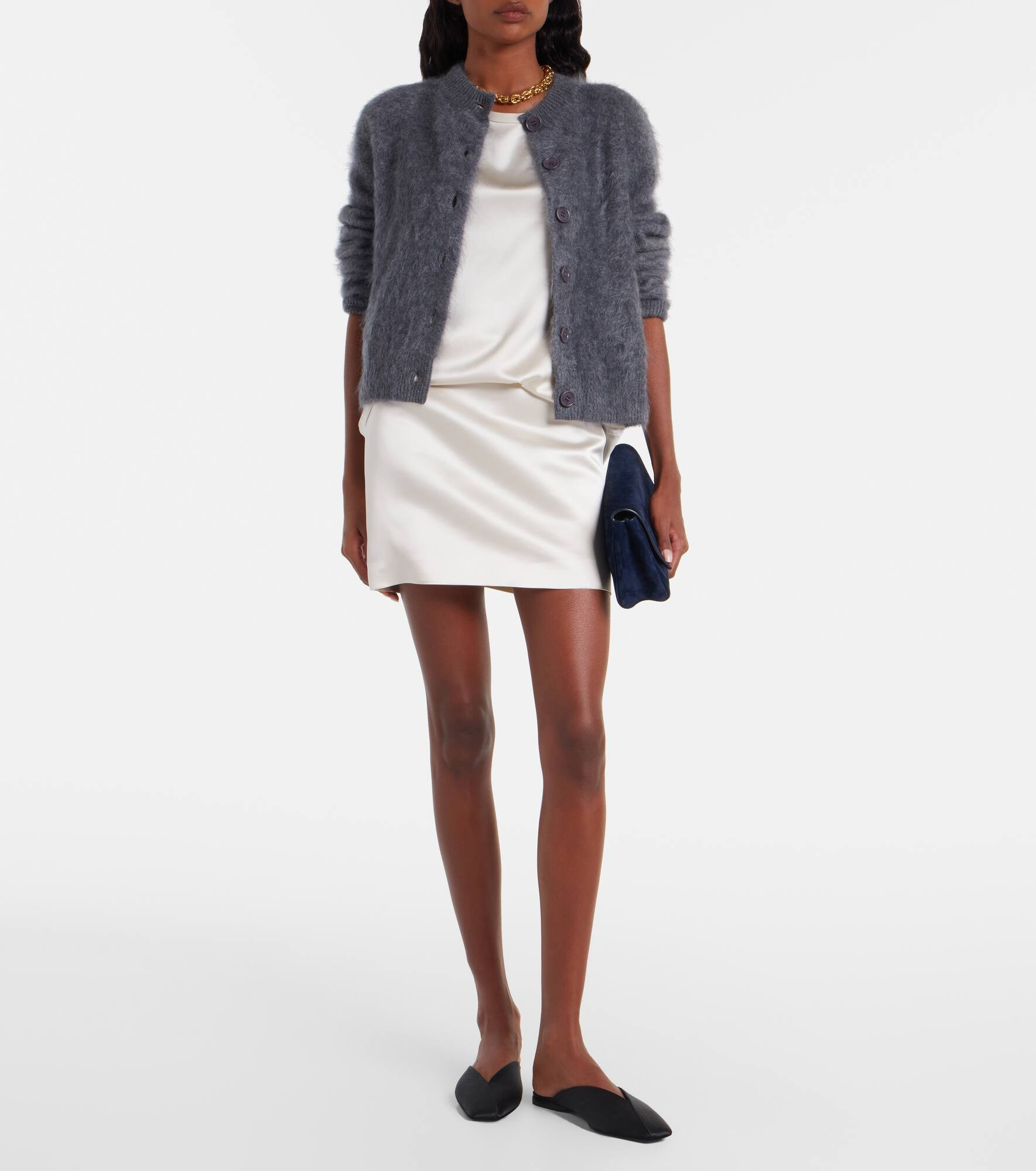 Silk miniskirt - 2