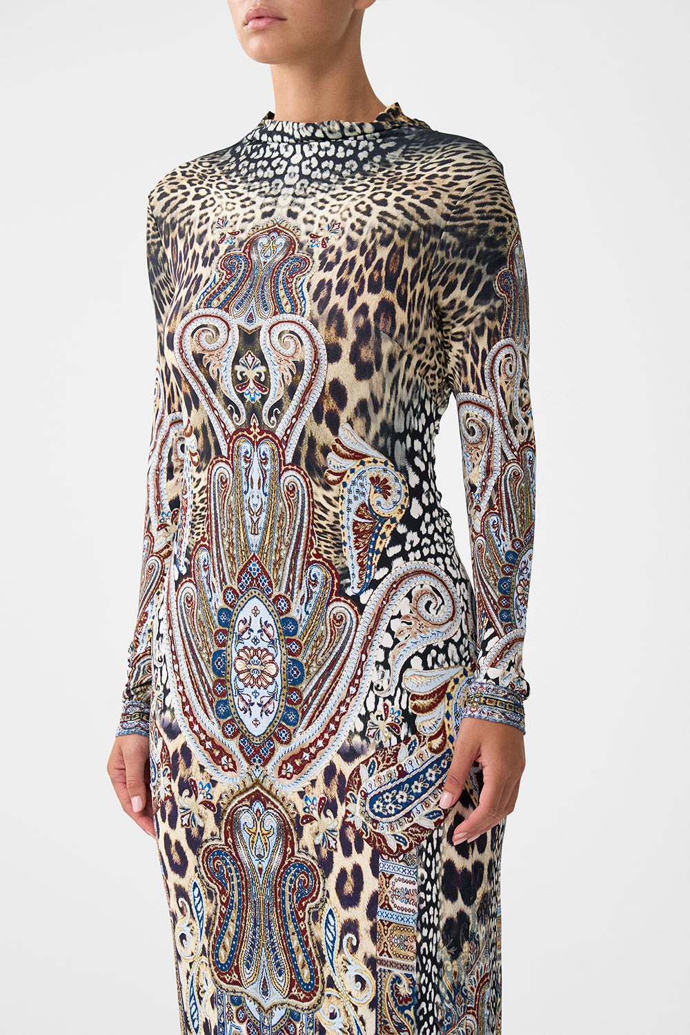 BACK DETAIL JERSEY DRESS - 6