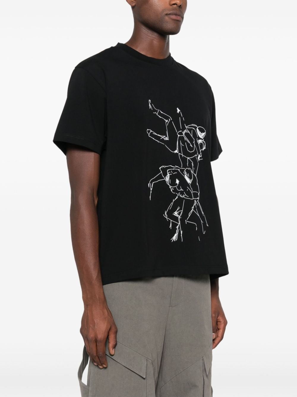Shelter-printed T-shirt - 3