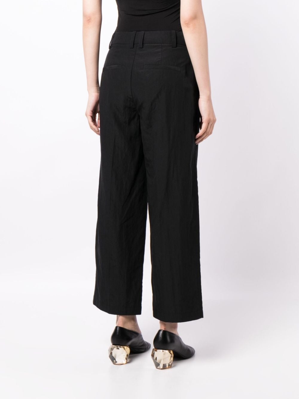 Sculpted cropped trousers - 4