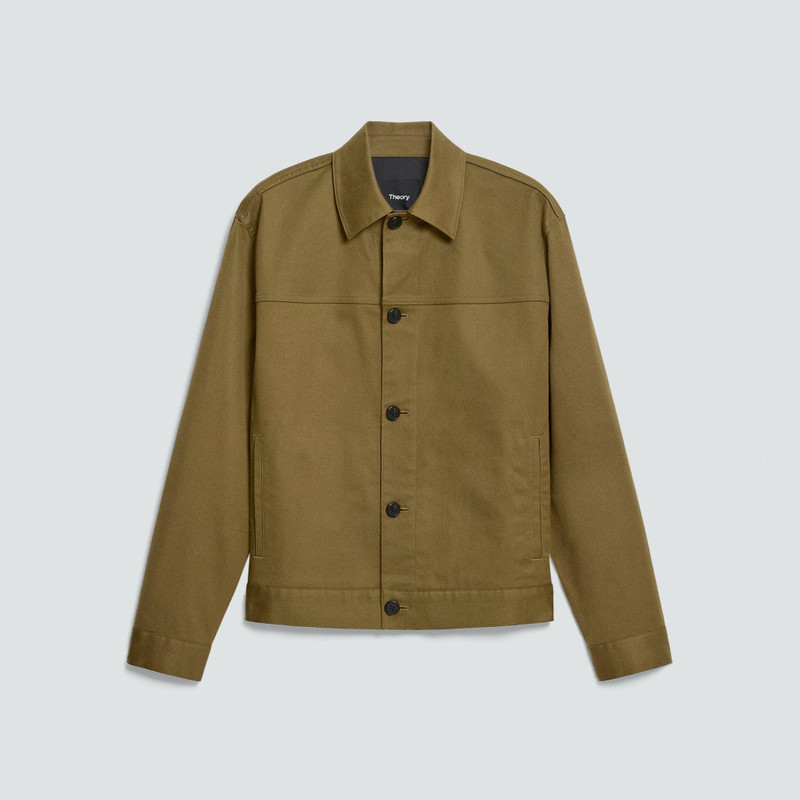 Button Jacket in Twill Stretch 1