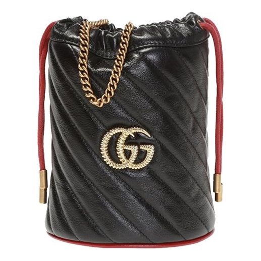 (WMNS) Gucci Marmont Series Handbag Mini Black 573817-0OLPX-8277 - 1