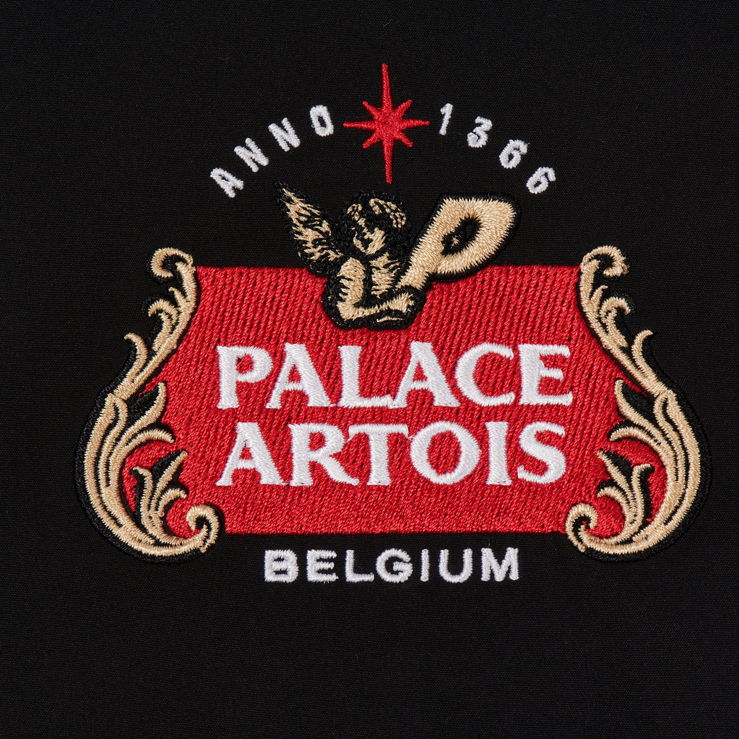 PALACE STELLA ARTOIS COURT SHORT BLACK - 3