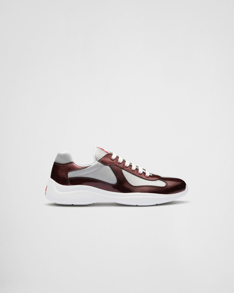 Prada America's Cup patent leather and bike fabric sneakers 2