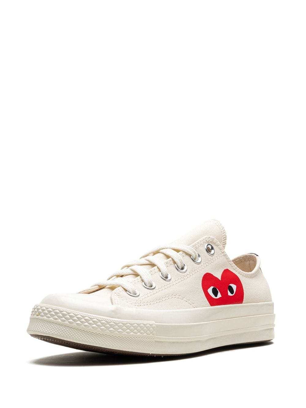 x Comme des GarÃ§ons Play Chuck 70 Low "Milk" sneakers - 5