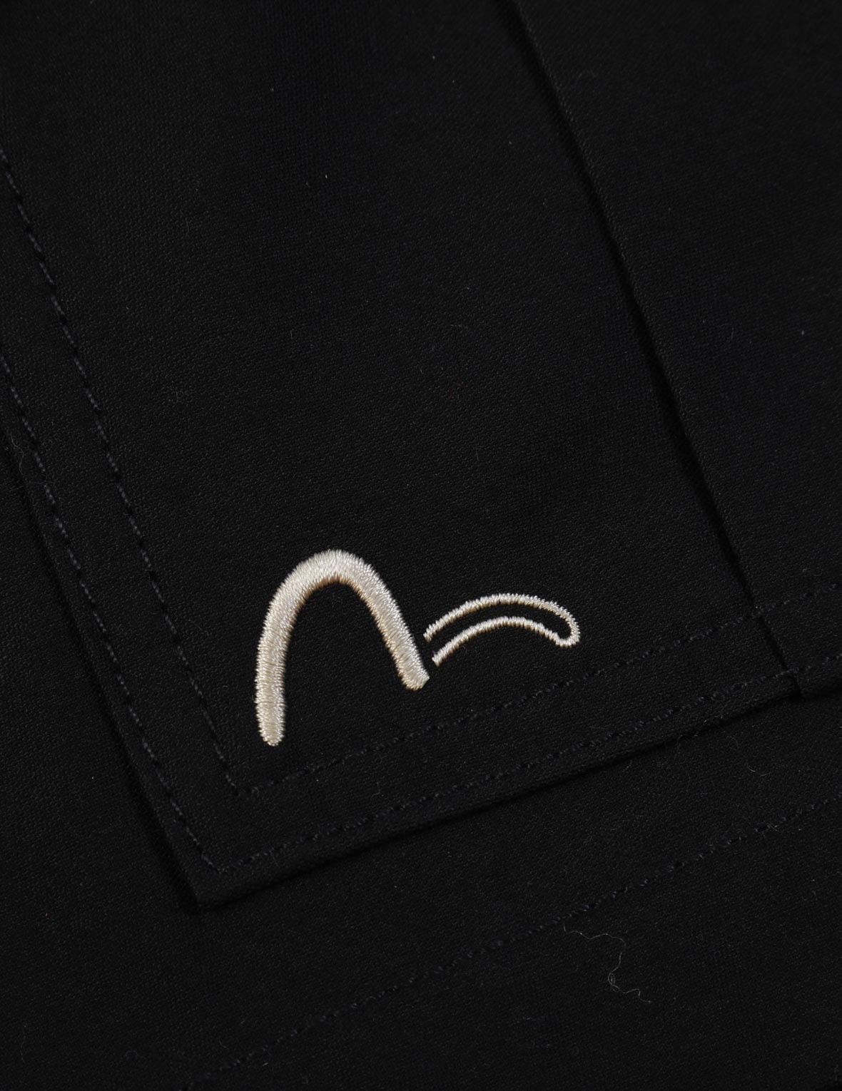 Logo Tape Patching Cargo Shorts - 8