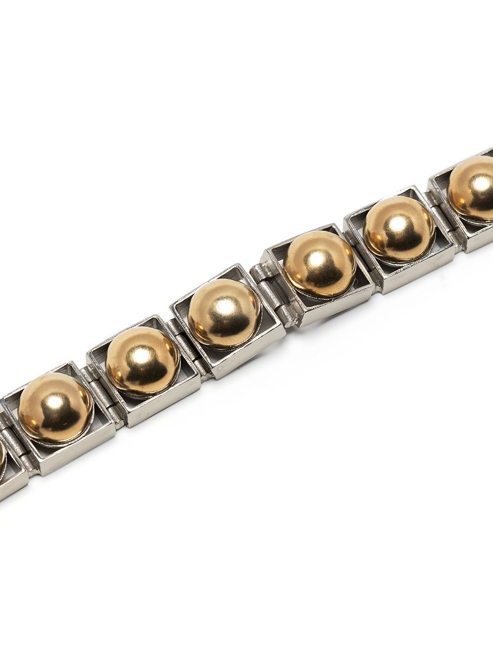 chunky chain-link bracelet - 3