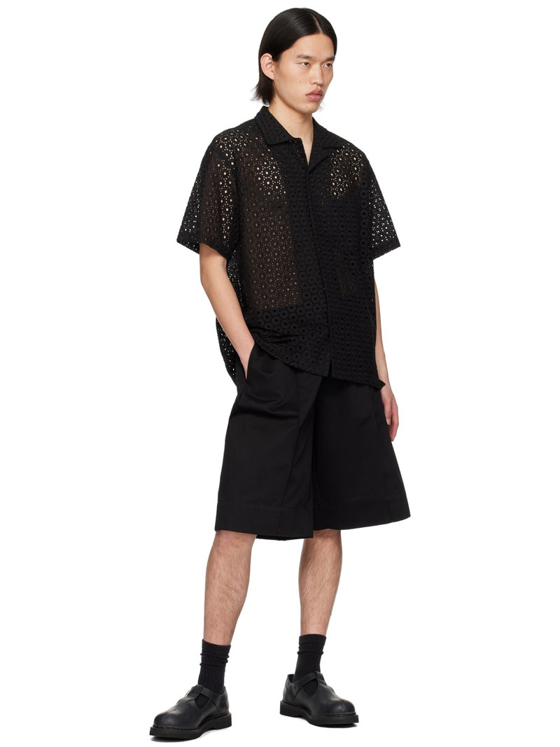 The Frankie Shop Black Landon Shirt outlook
