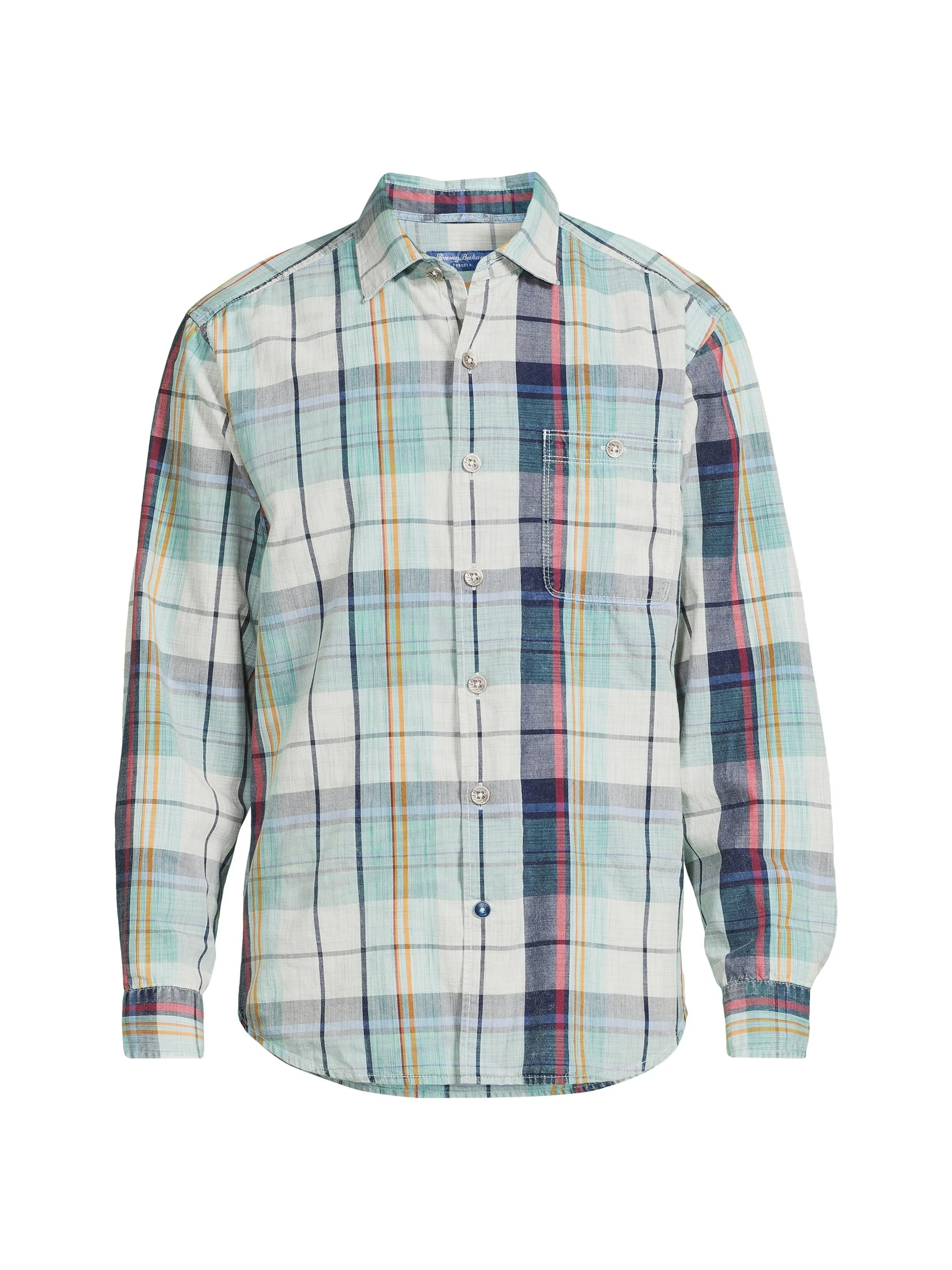 Men's Tortola Sunwash Check Shirt - Azul Mar - 1