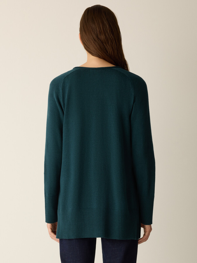 Peruvian Cotton Blend V-Neck Top 4