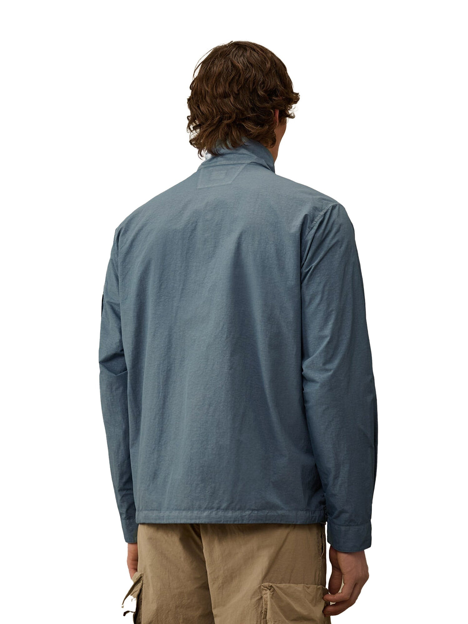 Flatt Nylon Jacket With Logo Iconic Detail - 3