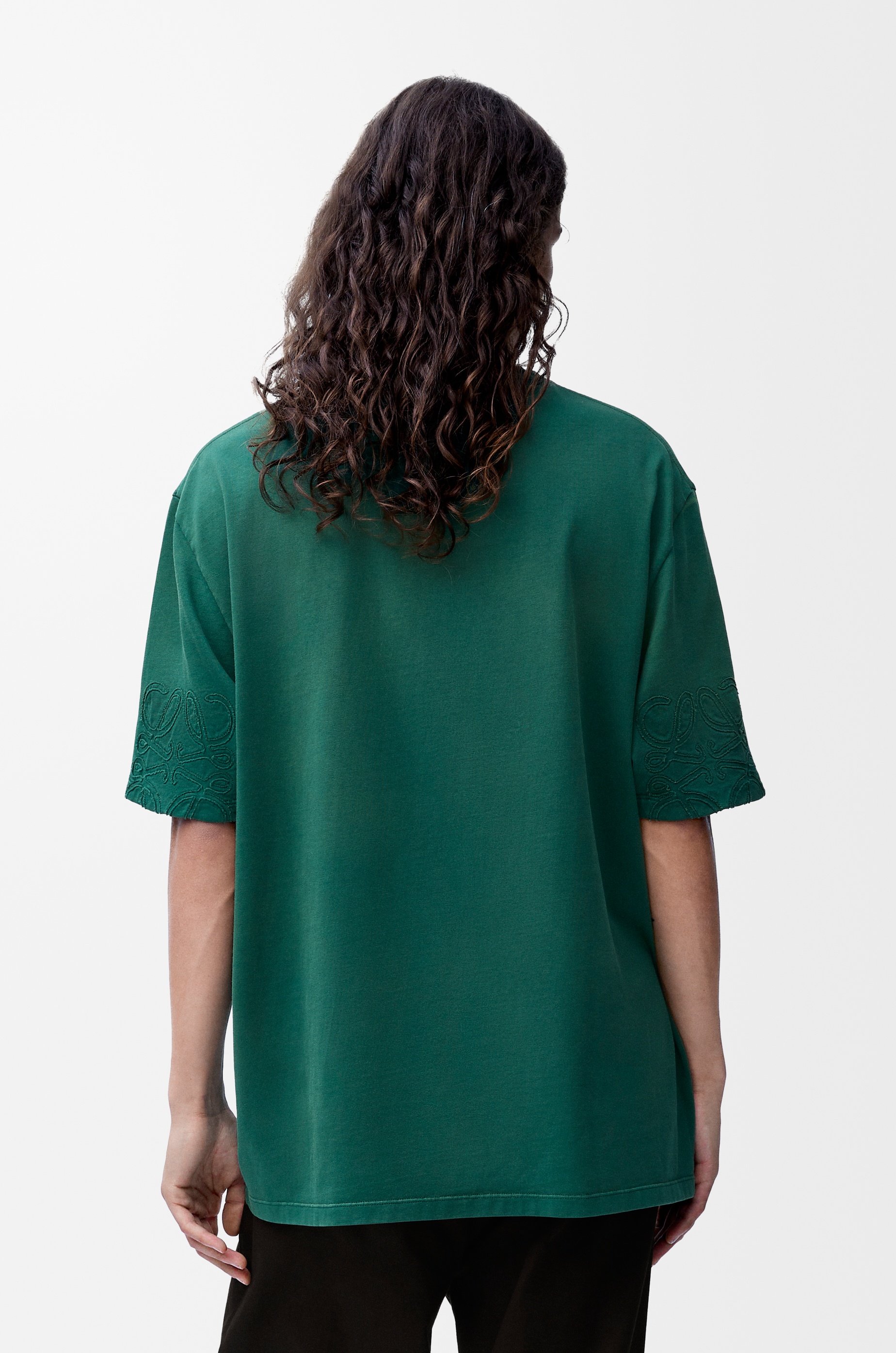 Loose fit T-shirt in cotton - 4