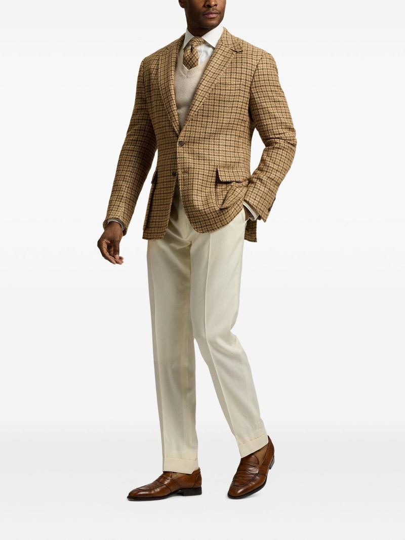 Ralph Lauren checked blazer outlook