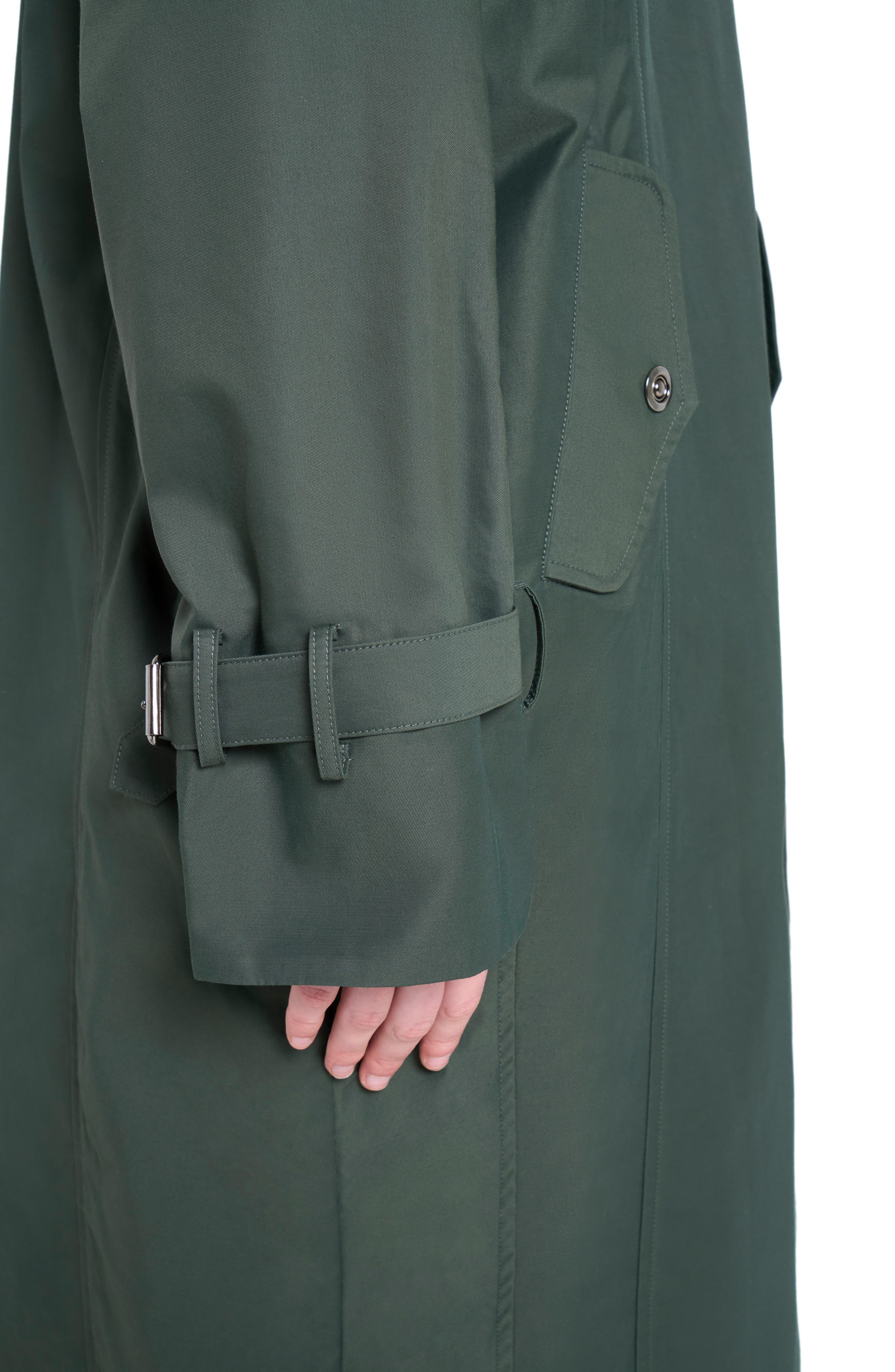 TWP Long Bogie Water Repellent Trench Coat in Beetle at Nordstrom - 3