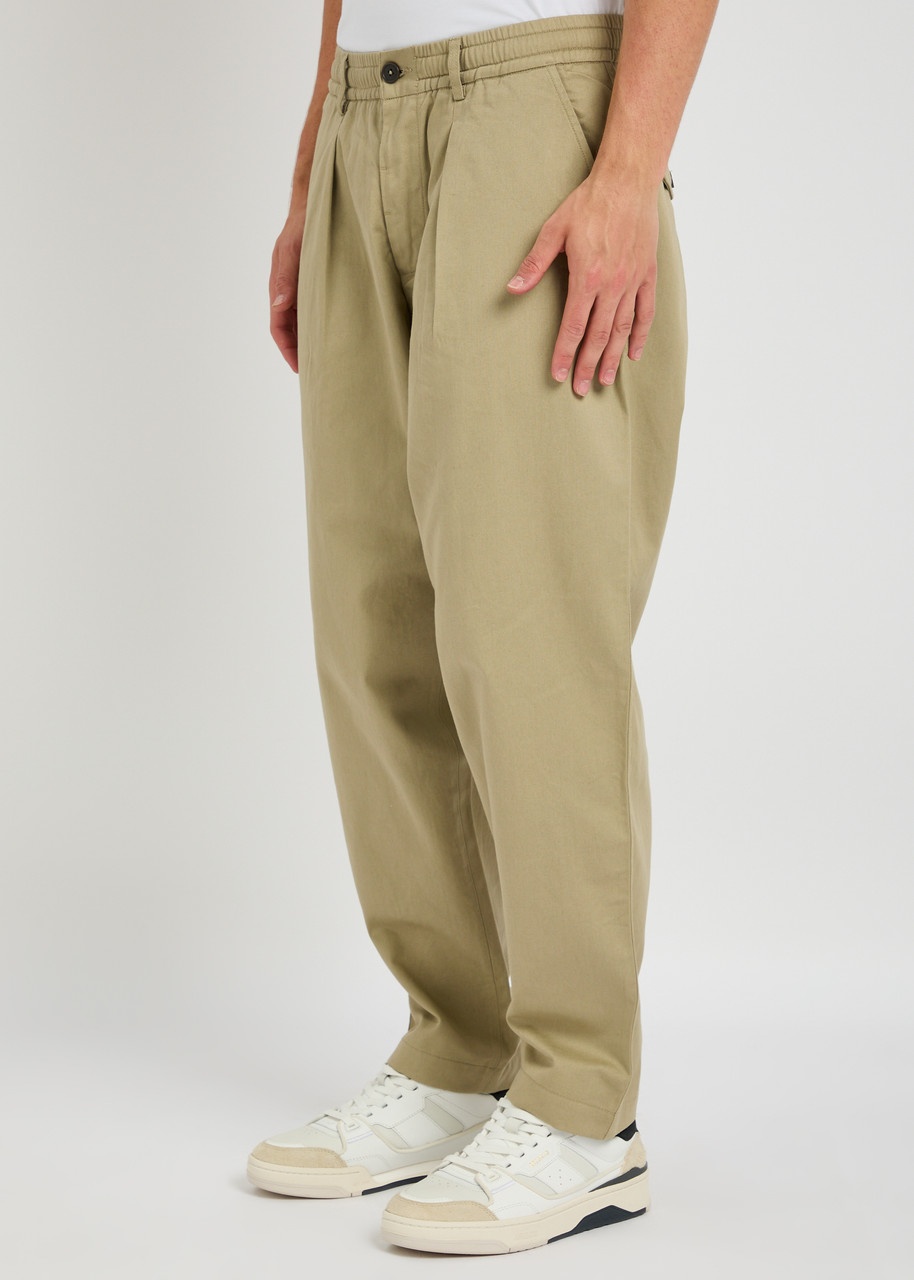 Universal Works Pleated Cotton-twill Trousers - 2