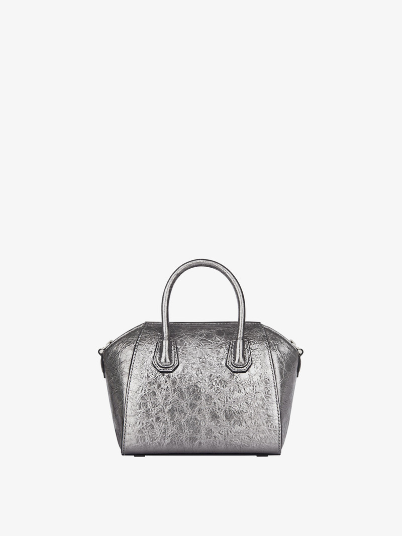 Givenchy ANTIGONA TOY BAG IN LAMINATED LEATHER outlook