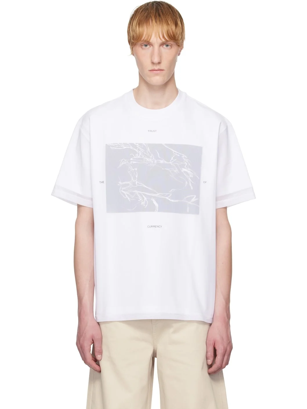 White Pellucid T-shirt - 1