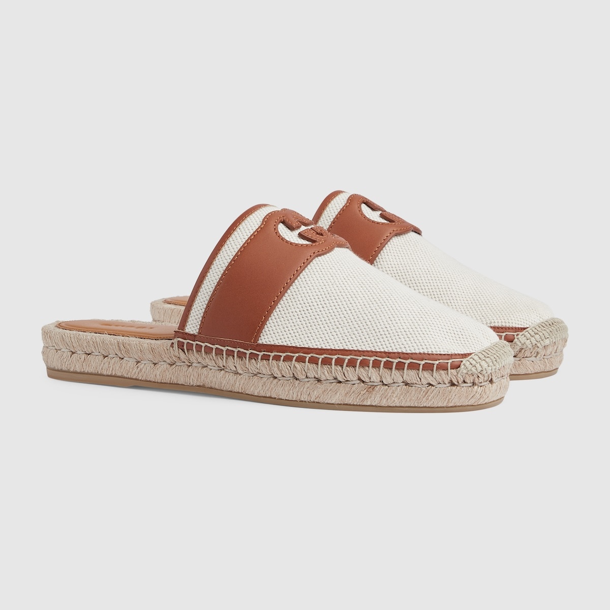 Men's Interlocking G slide espadrille - 2