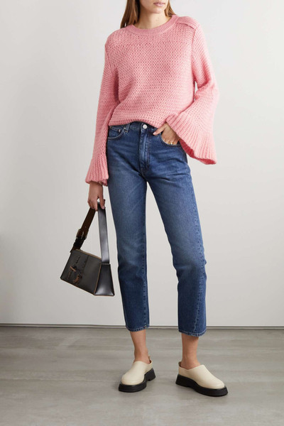 See by Chloé Open-knit alpaca-blend sweater outlook