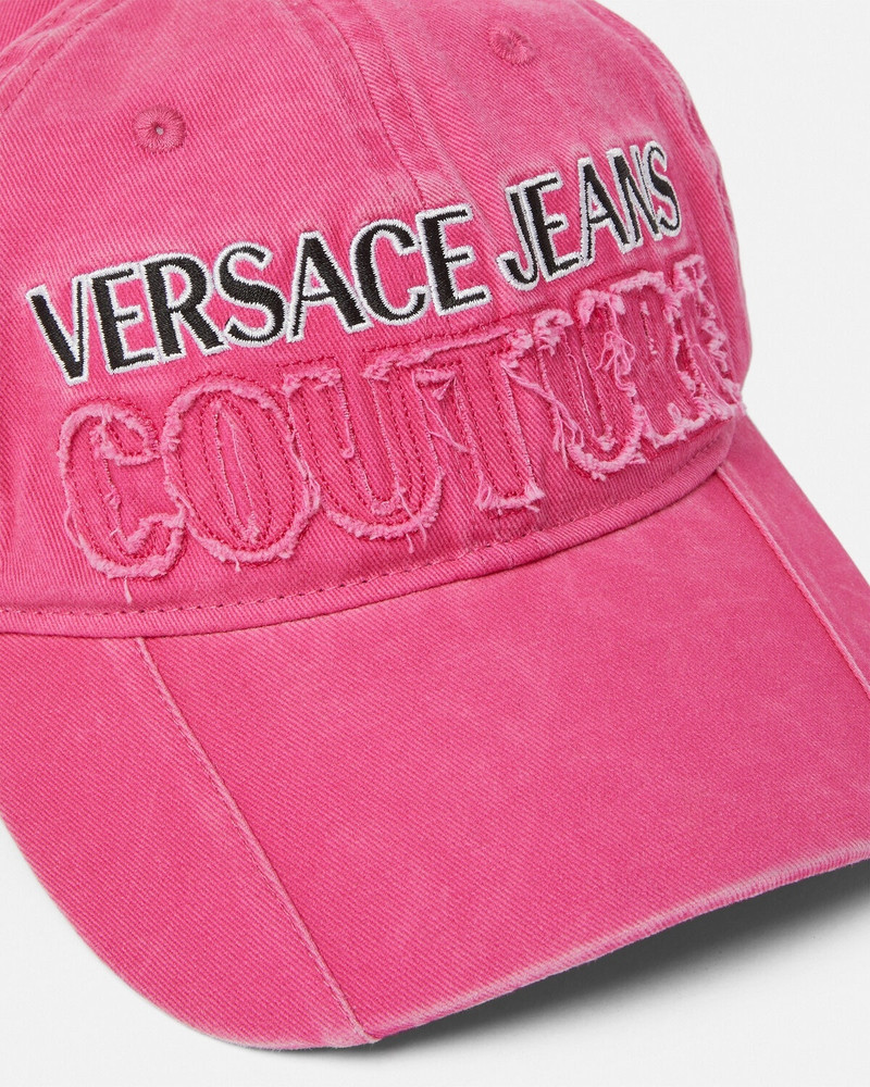 Logo Denim Baseball Cap 3