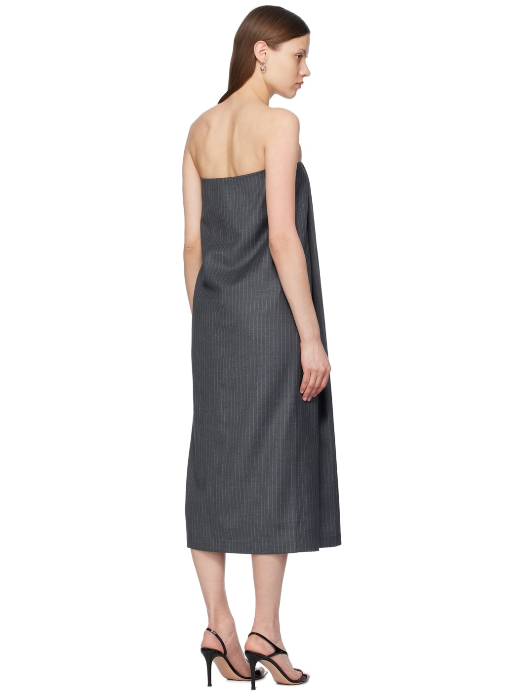 Gray Sidi Midi Dress - 3