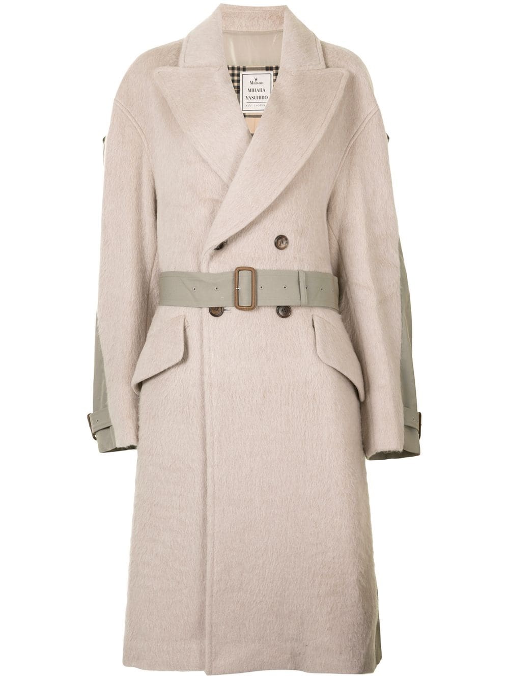 reconstructed trench-back coat - 1