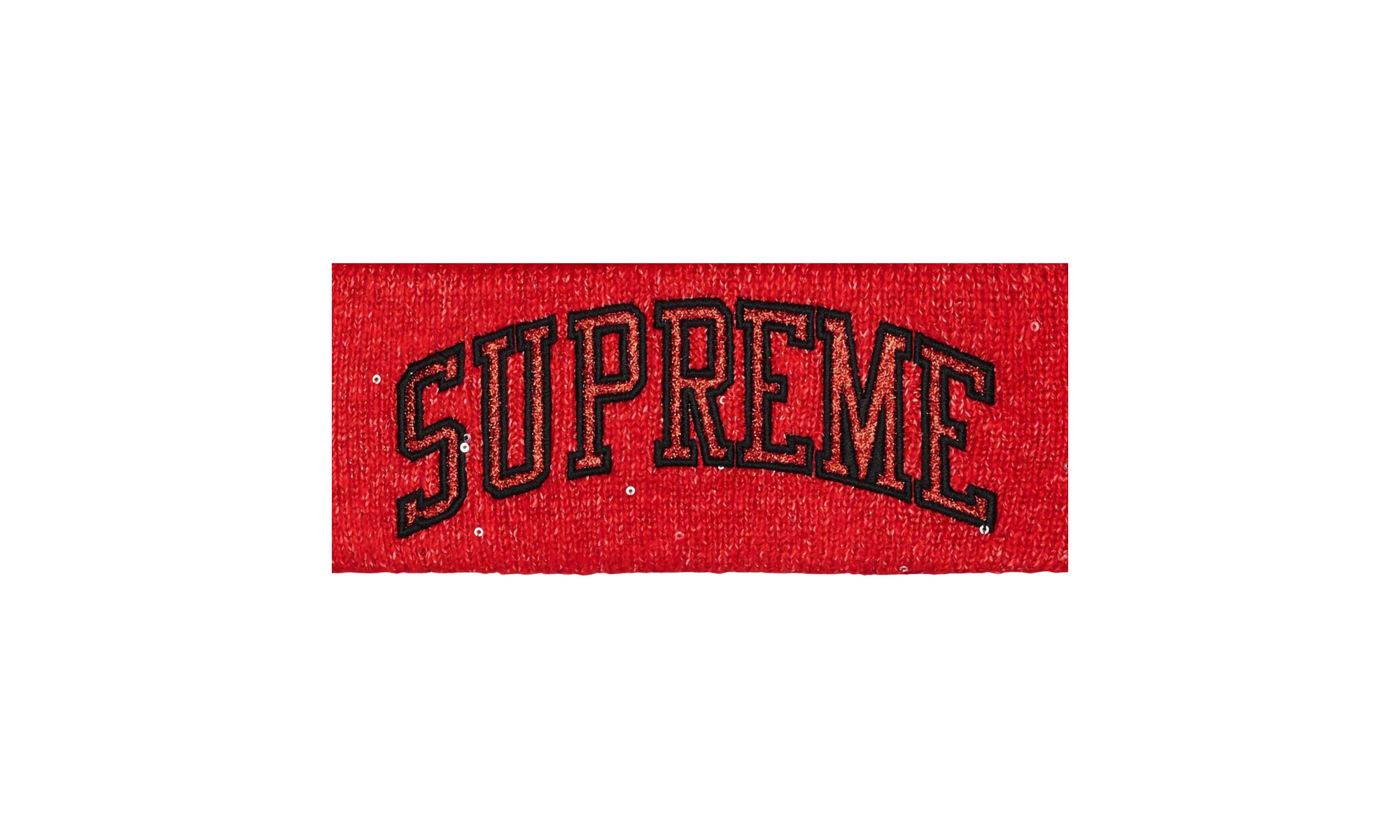 New Era Metallic Arc Beanie "Red" - 2