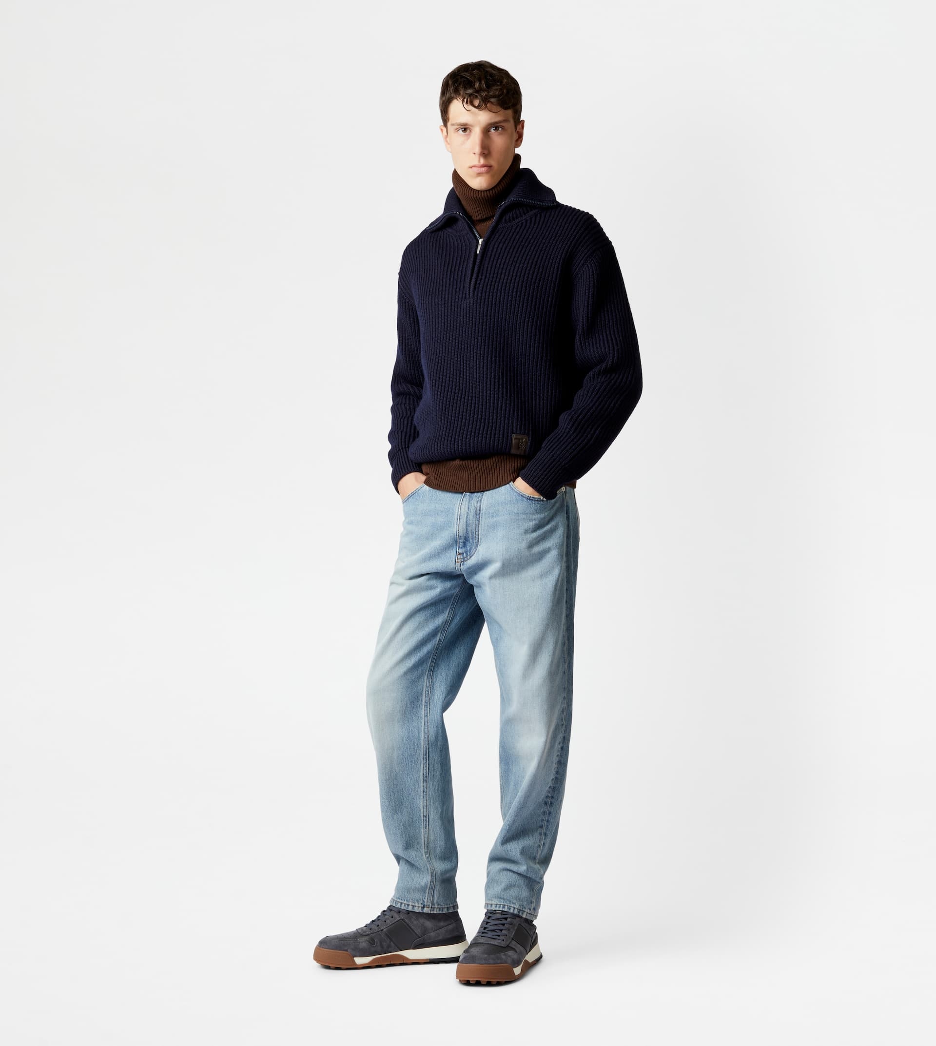 TOD'S 5 POCKET JEANS - LIGHT BLUE - 2