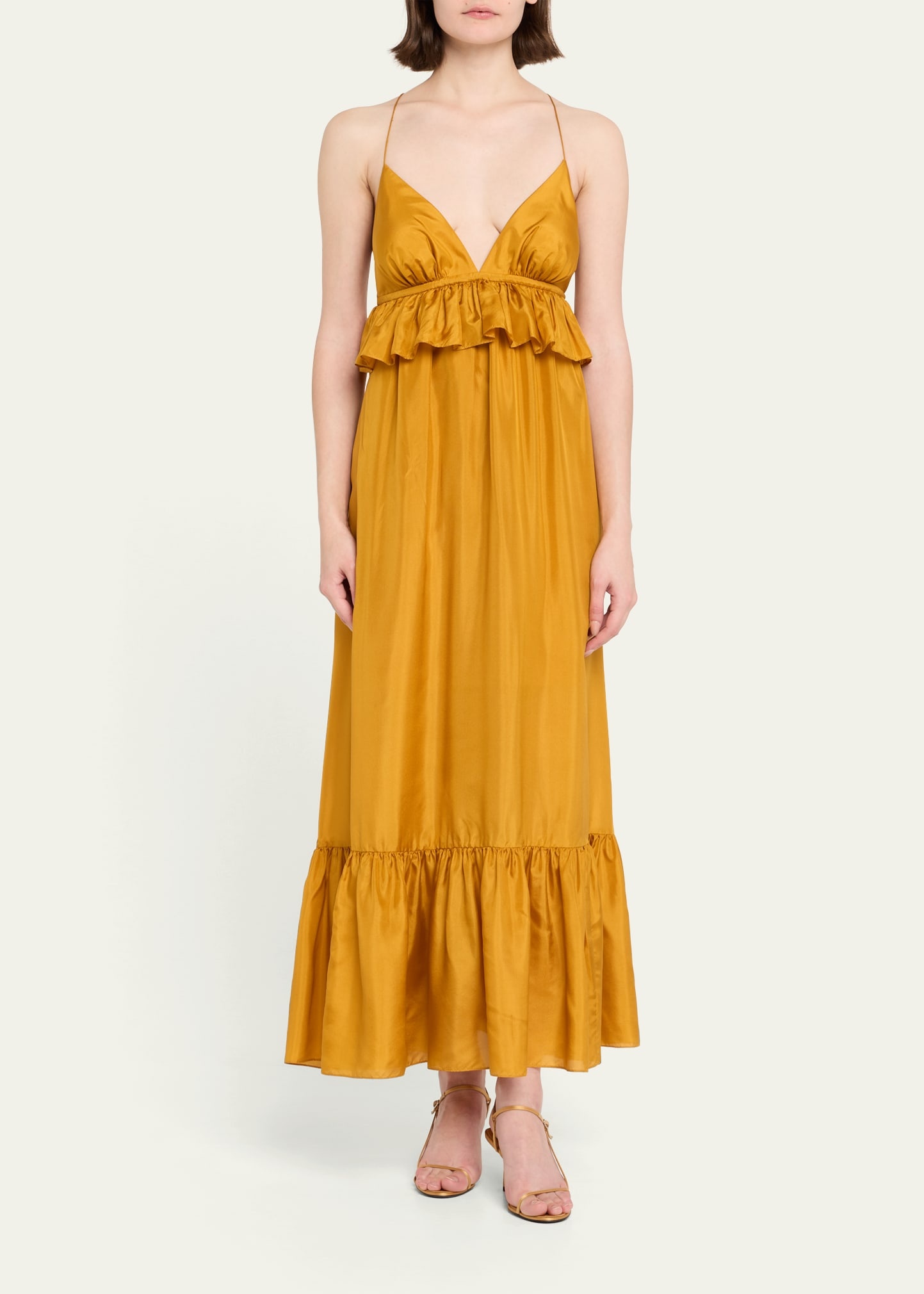 Rhiannon Ruffle Maxi Dress - 2