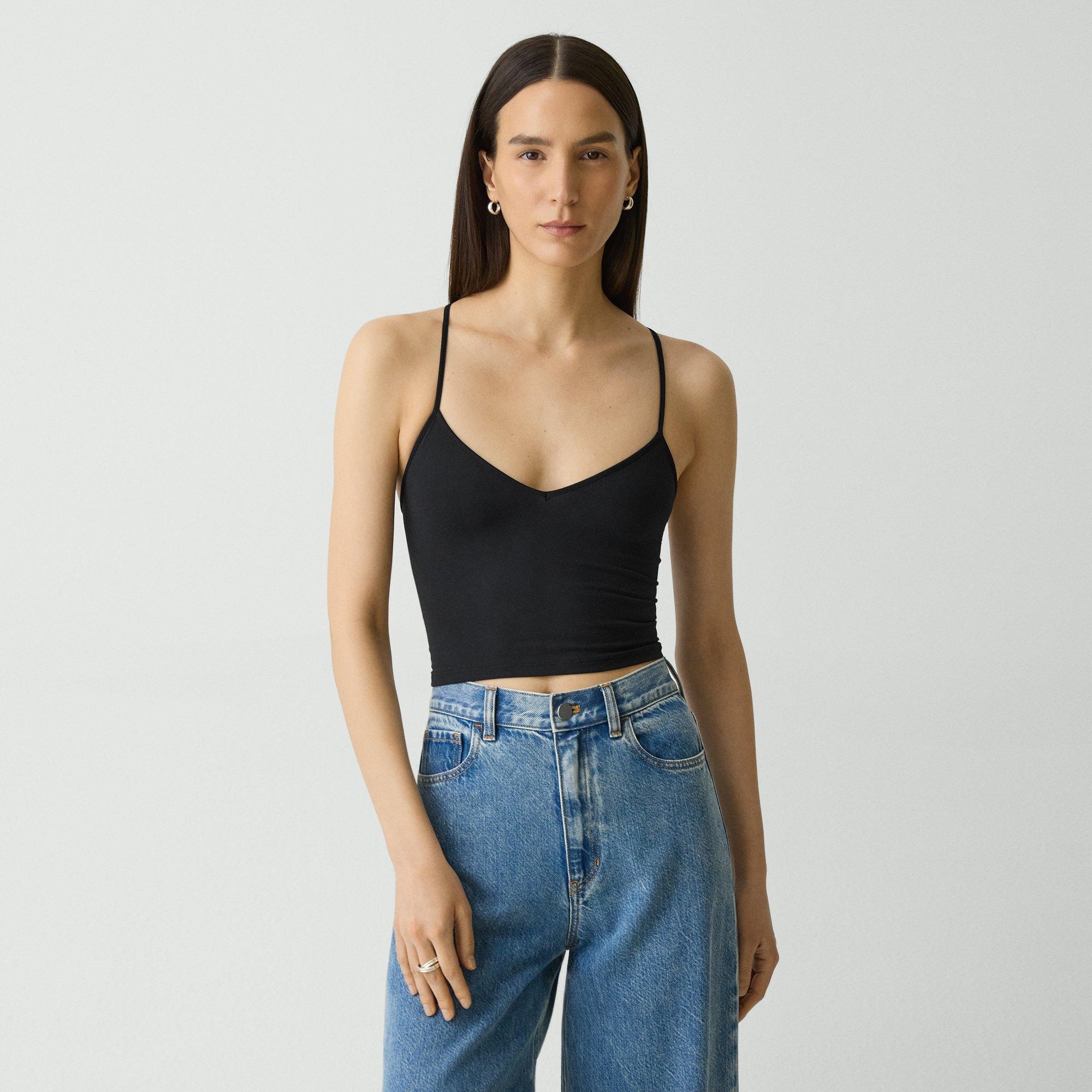 Strappy Tank Top in Stretch Nylon - 2