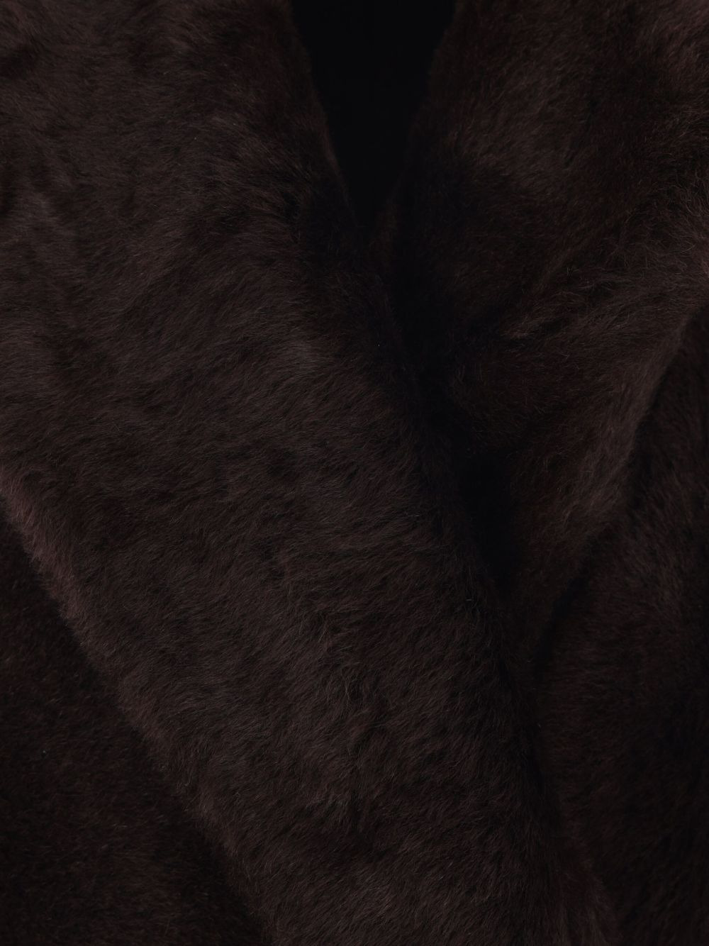 double-breasted leather coat - 4