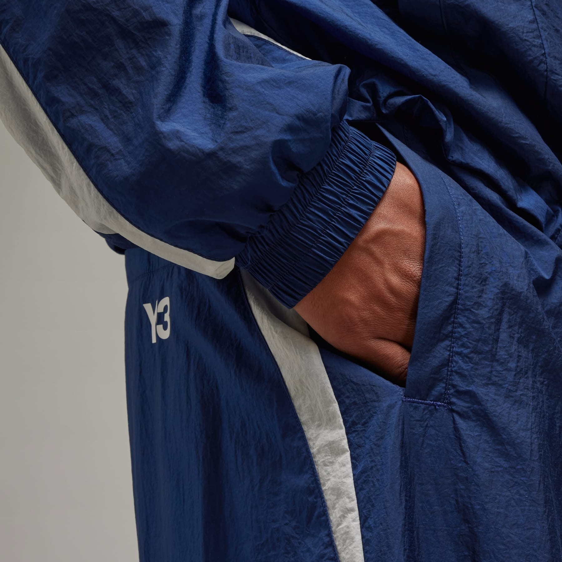 Y-3 3-Stripes Nylon Shell Pants - 6