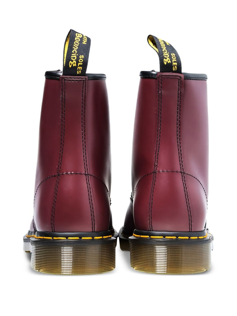 lace-up leather boots - 3