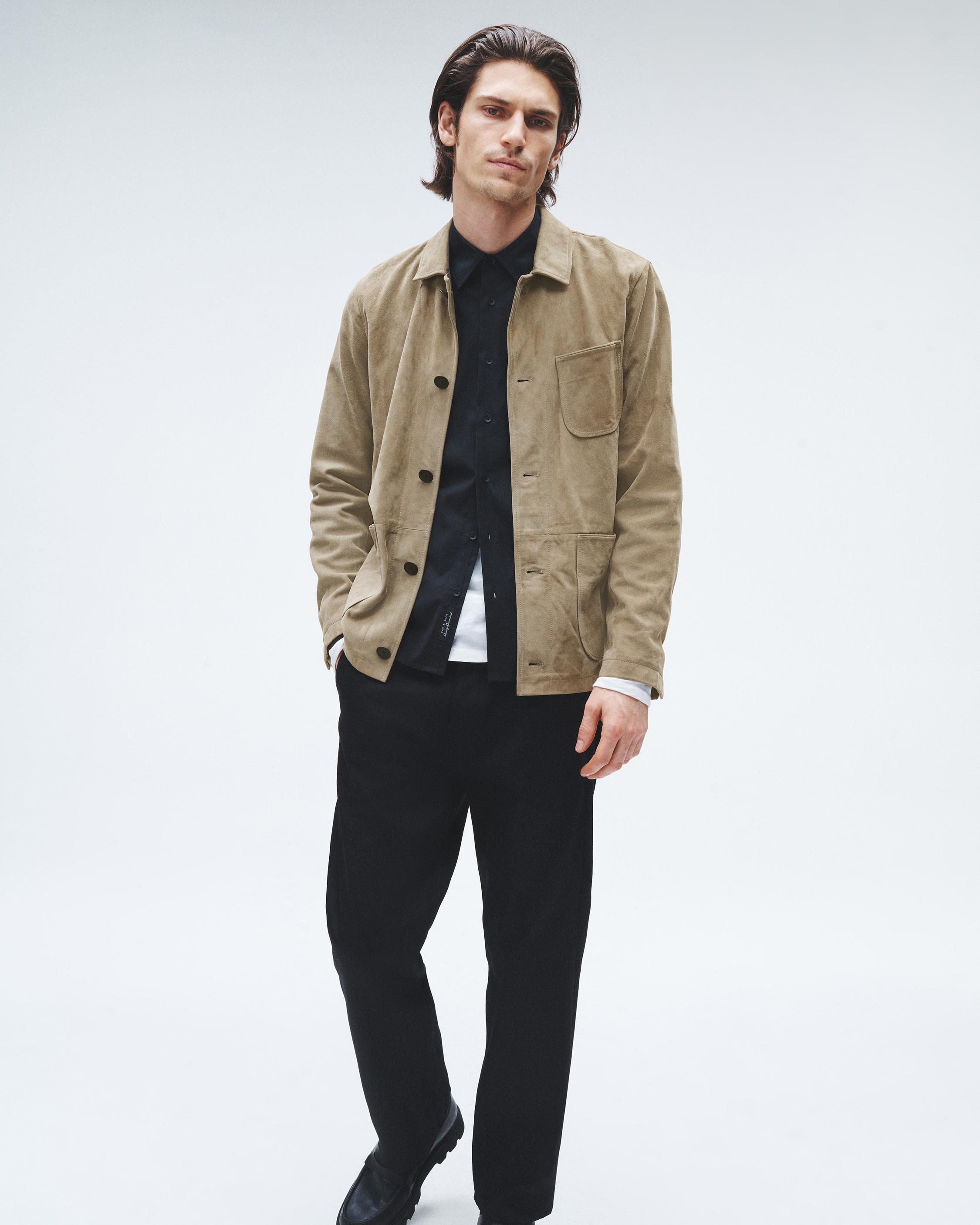 Evan Suede Chore Jacket
Relaxed Fit - 2