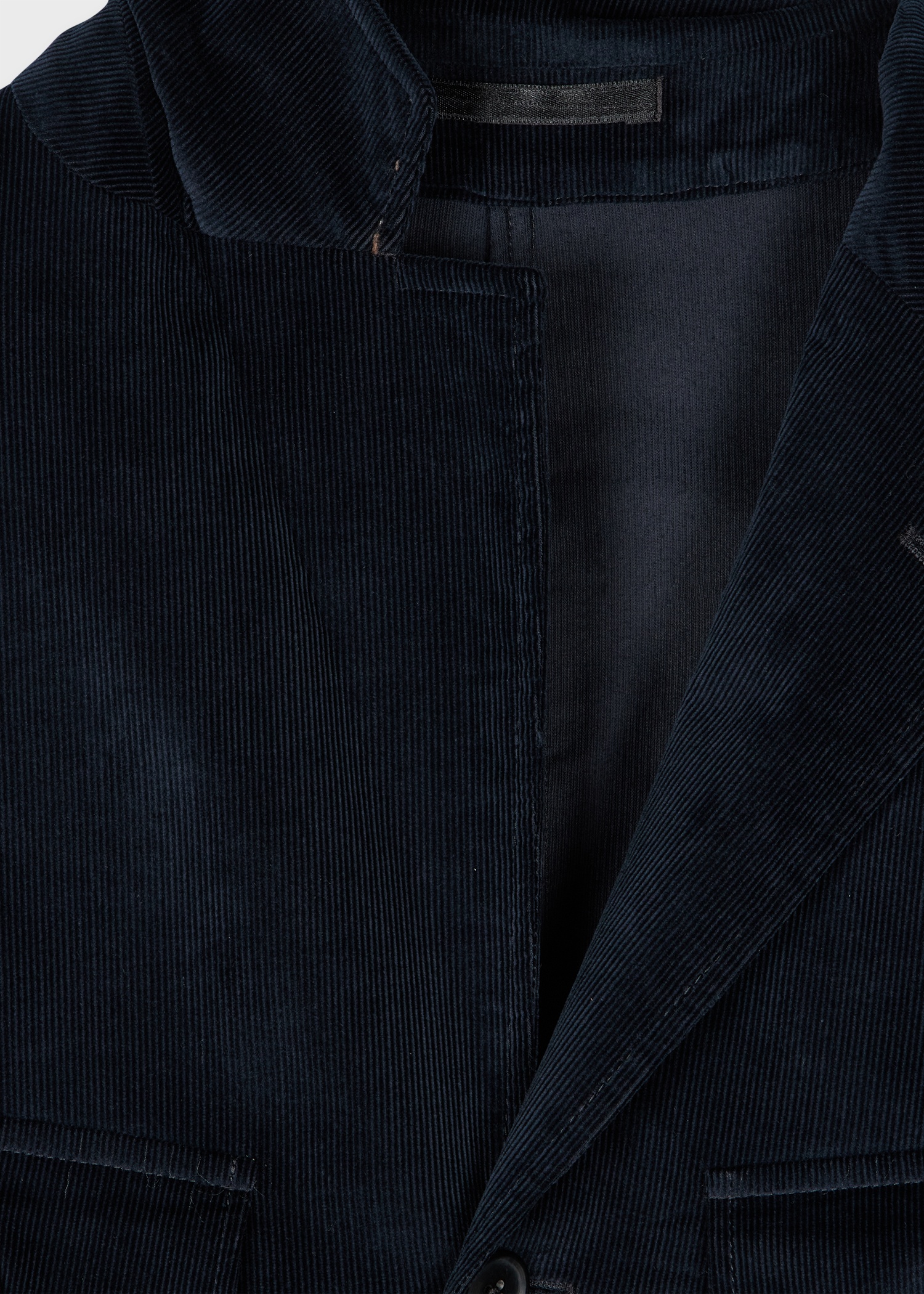 Navy Corduroy Patch-Pocket Blazer - 2