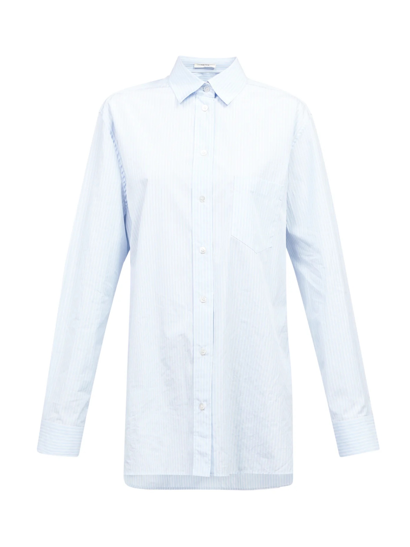 Rean striped cotton-poplin shirt - 1