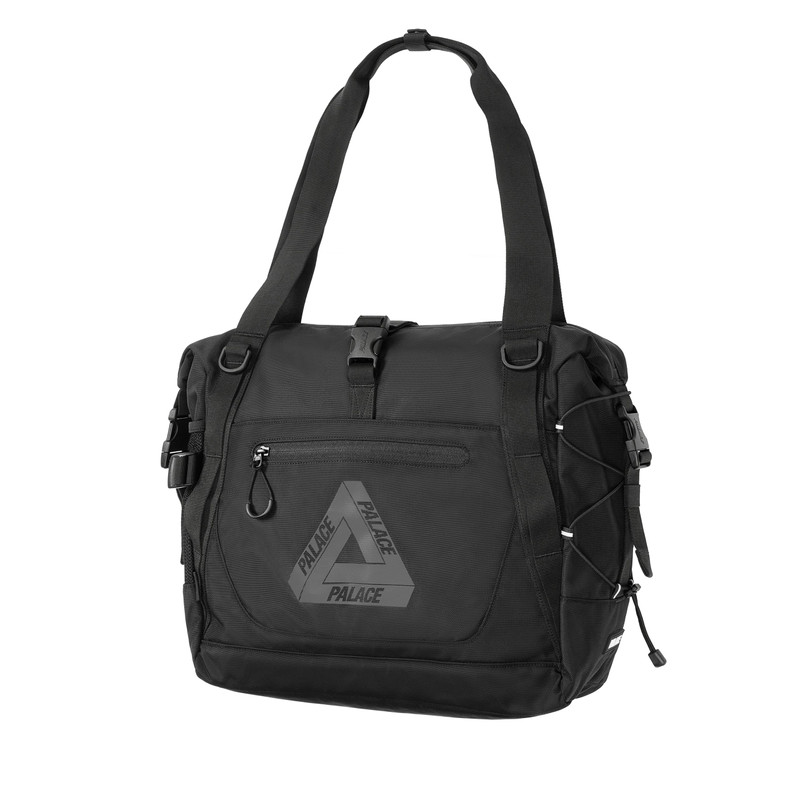 PALACE CORDURA RS SHOULDER BAG BLACK GRAPHITE outlook