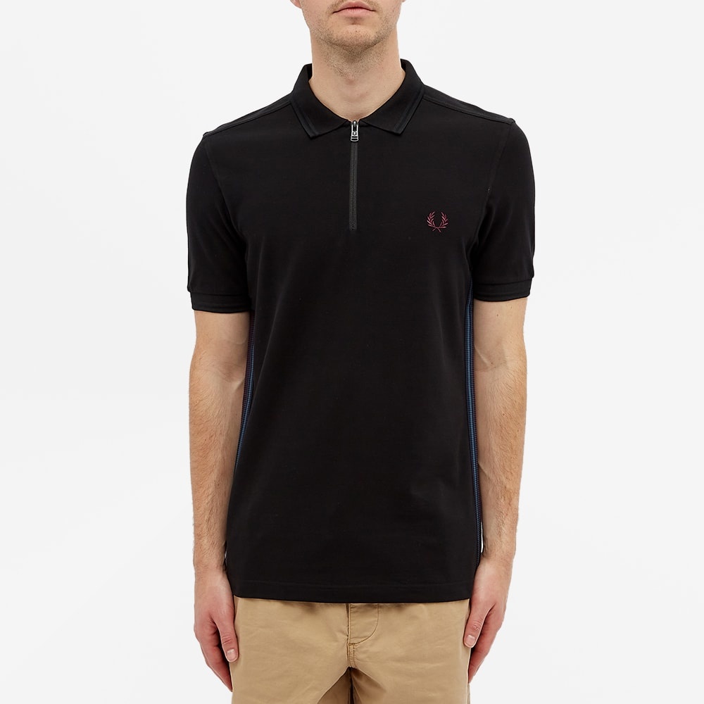 Fred Perry Authentic Taped Zip Polo - 4