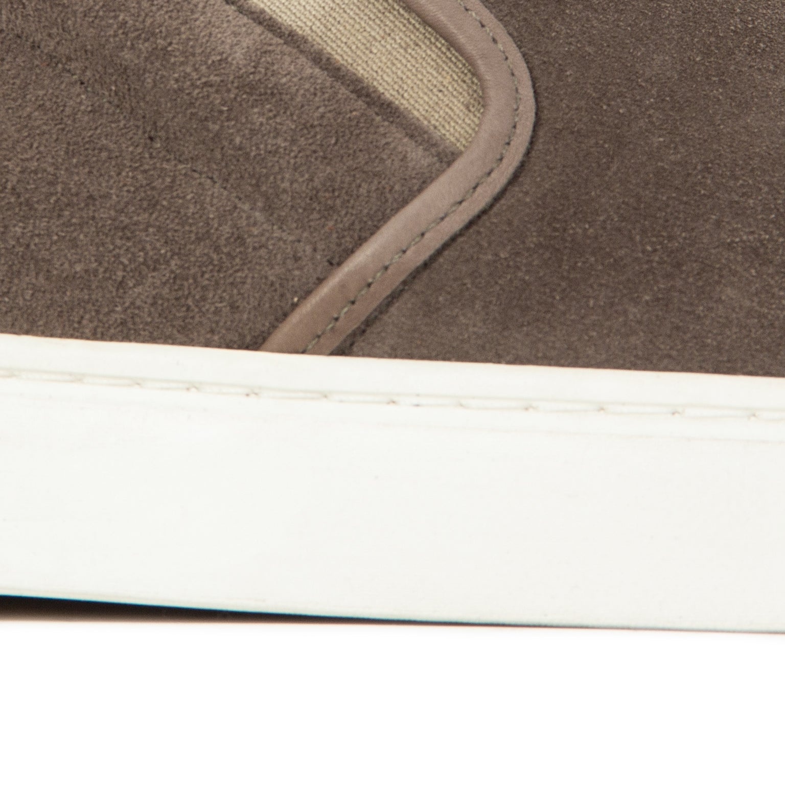 Slip On - Smog Janus Calf Suede - 8