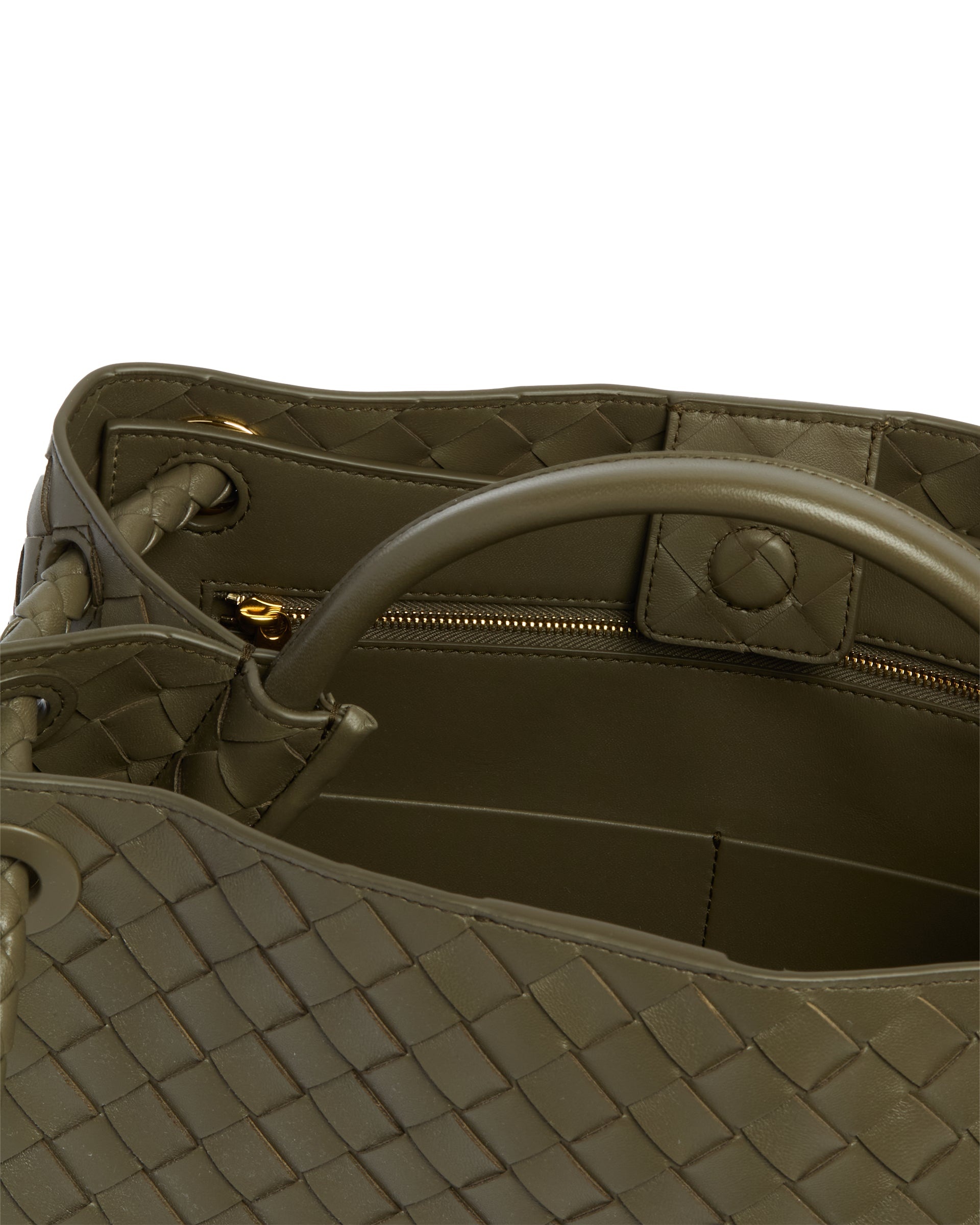 Green Medium Andiamo Bag - 5