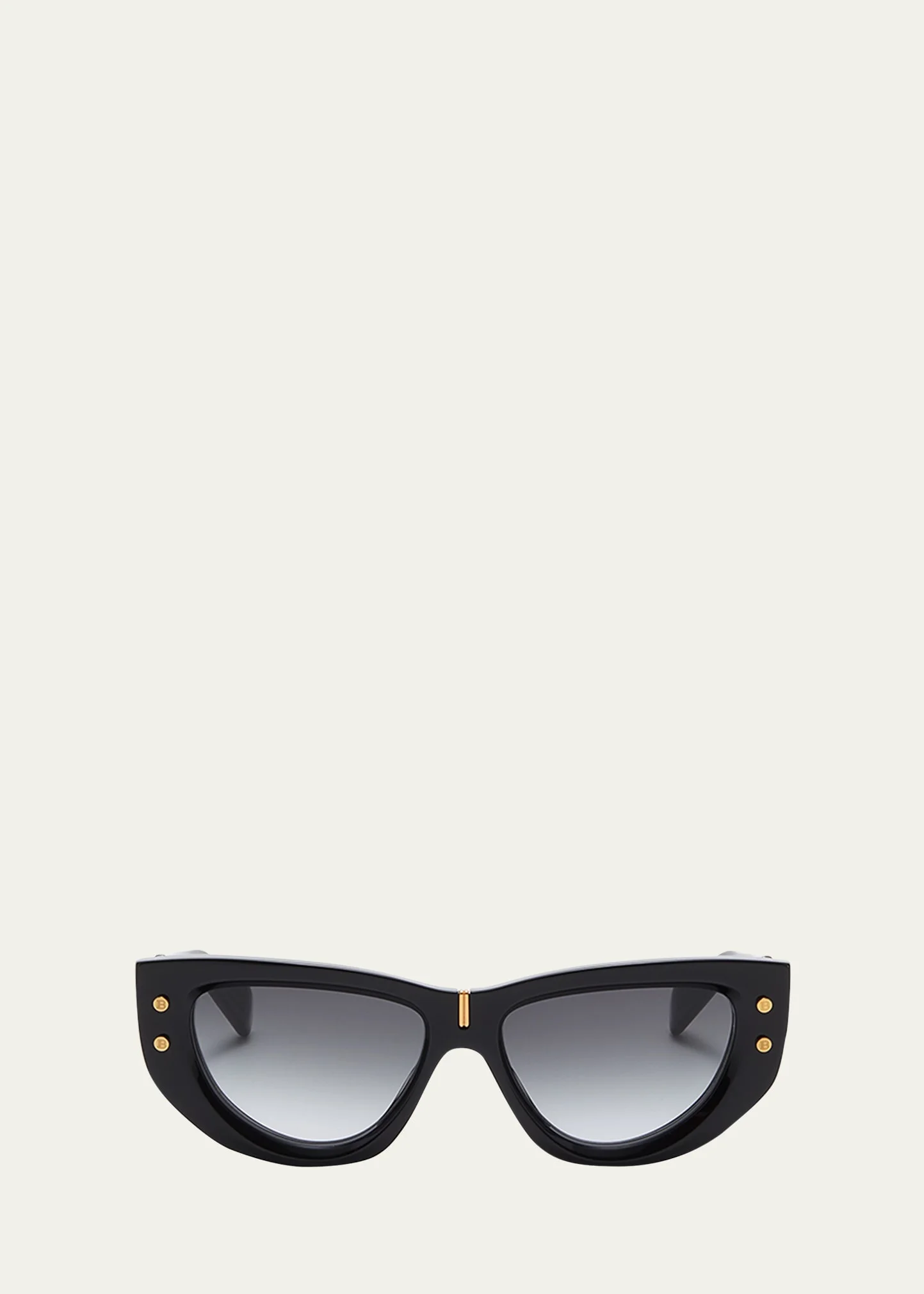 B-Muse Acetate & Titanium Cat-Eye Sunglasses - 1