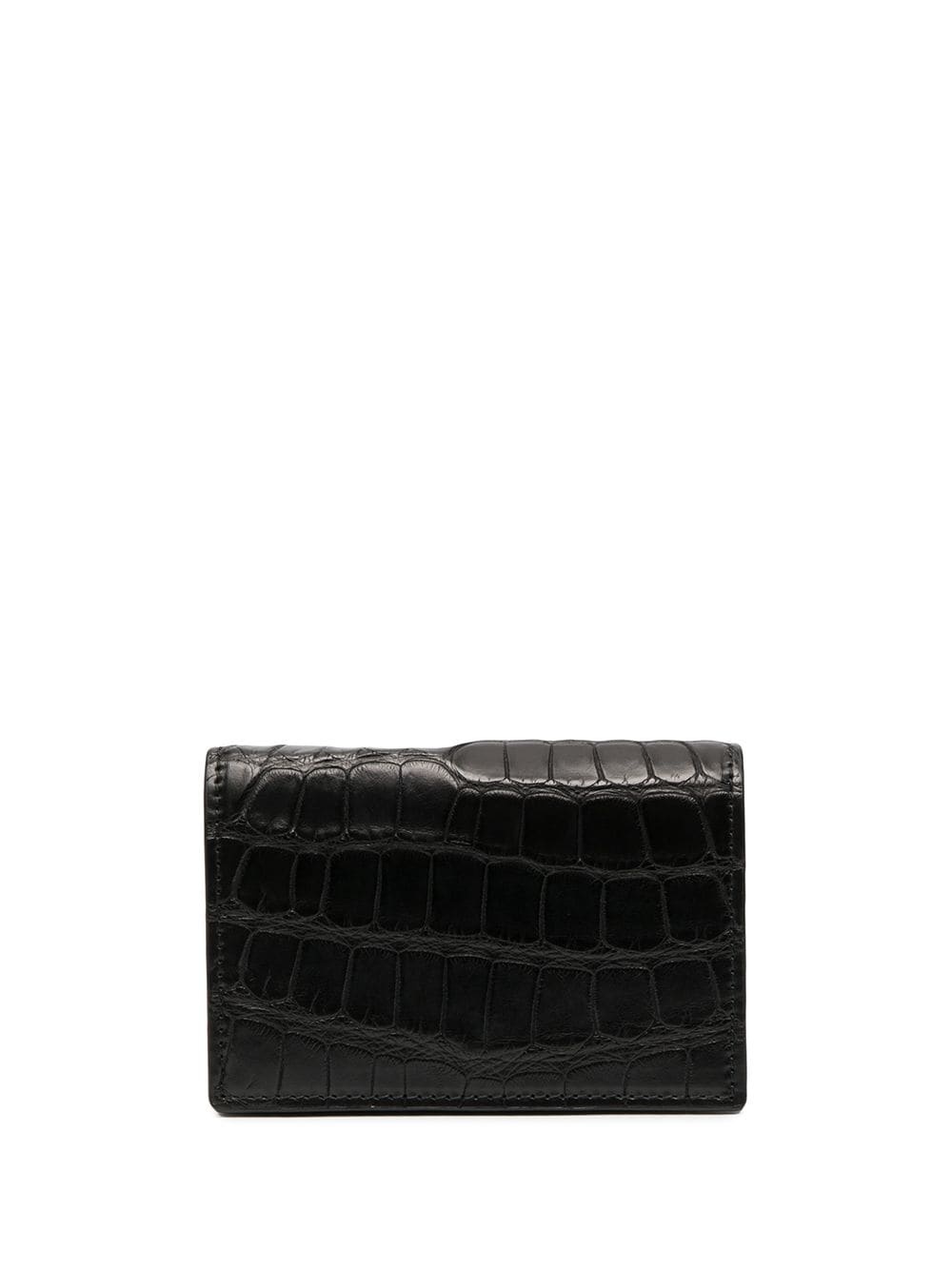 textured foldover wallet - 1