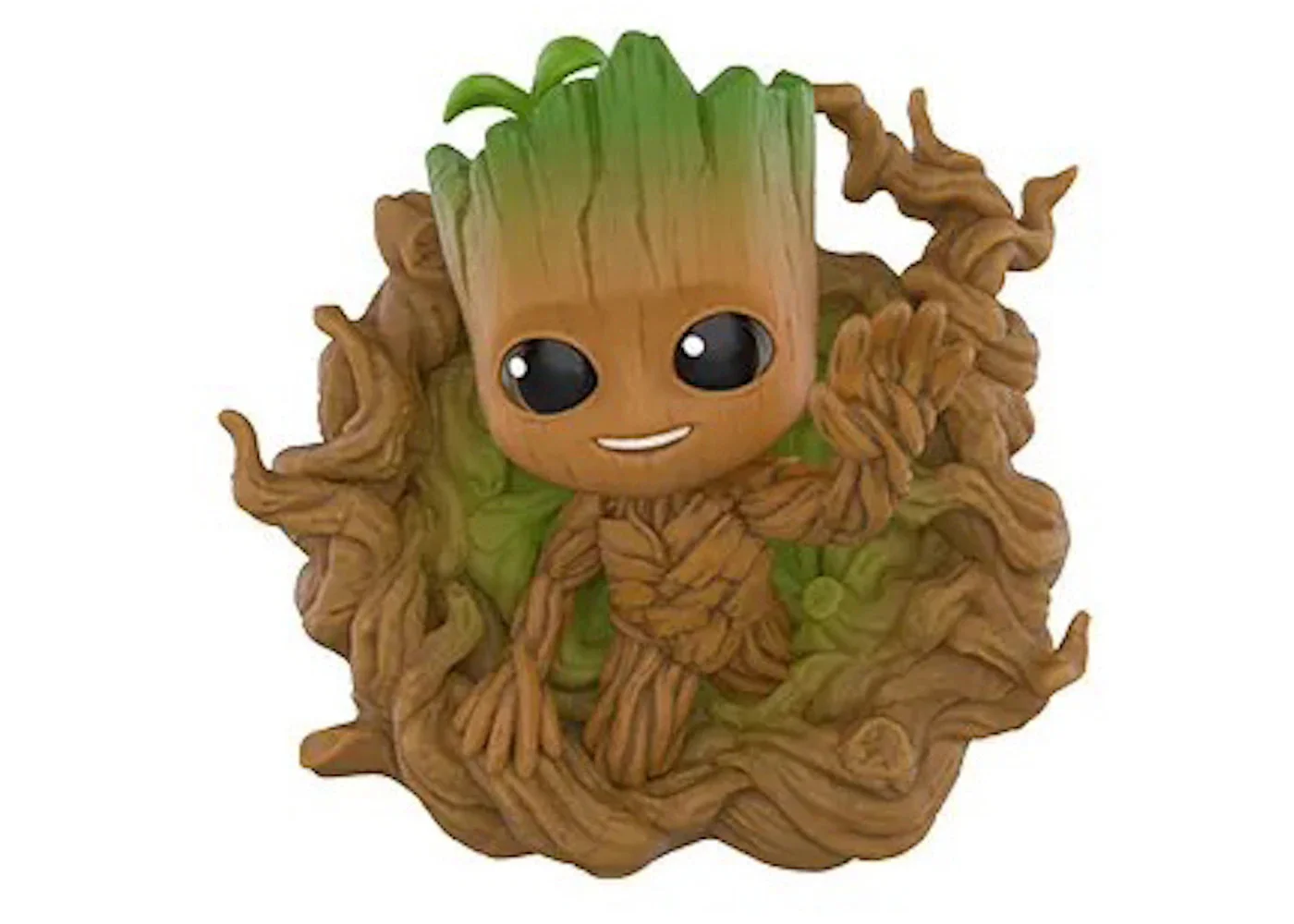 Pop Mart Marvel Across the Infinite Series Groot's Heroic Leap Figure - 1