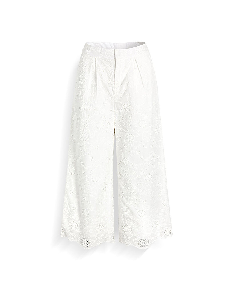 Splendid Splendid x @Cellajaneblog Eyelet Pant outlook
