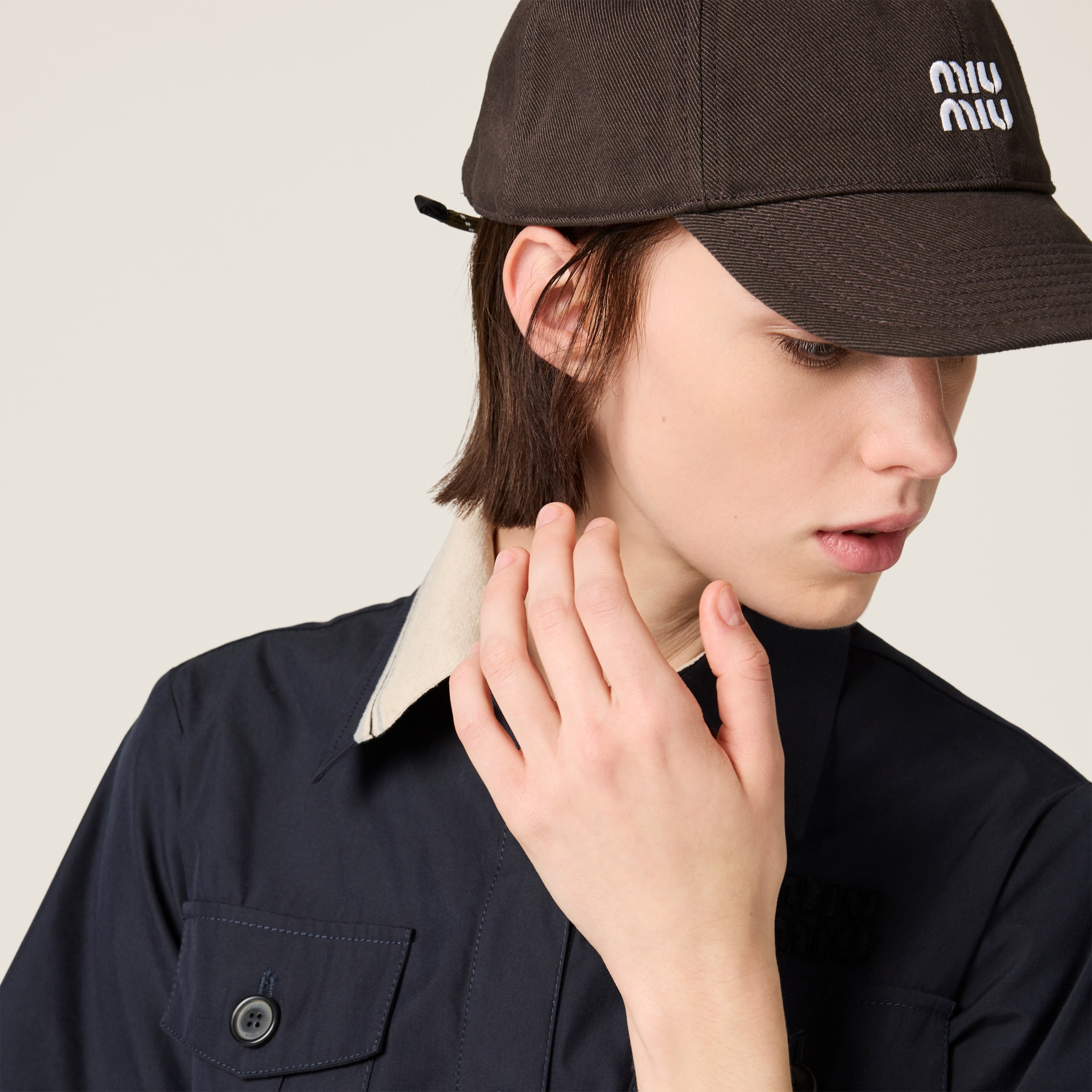 Denim baseball cap - 2
