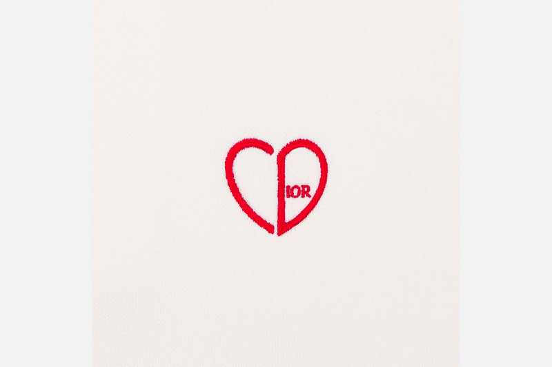 CD Heart Relaxed-Fit Hooded Sweatshirt 7